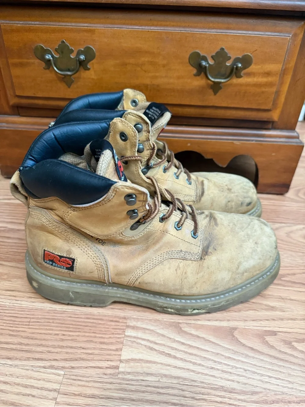 Timberland PRO Men's Steel Toe Work Boots.
